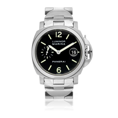 PANERAI REF. OP 6560 LUMINOR MARINA STEEL .